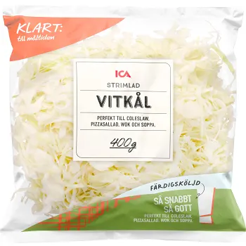 Strimlad Vitkål 400g Klass 1 ICA.