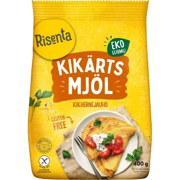 Kikärtsmjöl Ekologisk 400g Risenta.