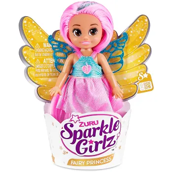 Docka Princess Fairy Cupcake 1-p Sparkle Girlz.