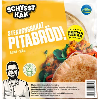 Pitabröd 350g 5-p Schysst käk.