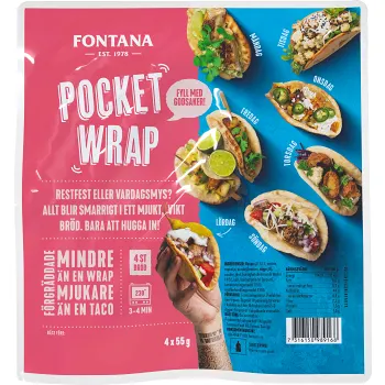 Pocket Wrap 220 g Fontana.