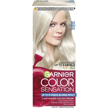 Hårfärg Silver ash blond S9 1-p Color Sensation Garnier.