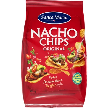 Nacho Chips 185g Santa Maria.