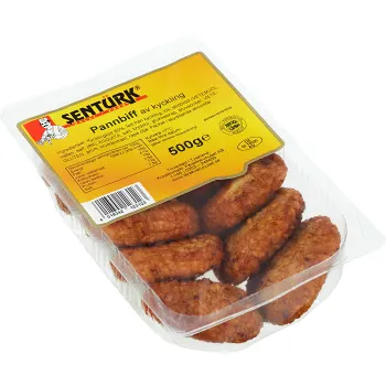 Kycklingpannbiffar 500g Sentürk.