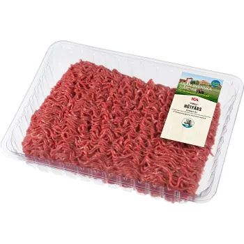 Nötfärs Färsk 18% ca 1,6kg ICA.