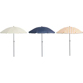 Strandparasoll Ø160cm.