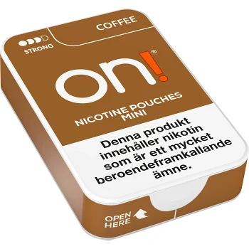 Nikotinpåse Coffee 6g 1-p on!.