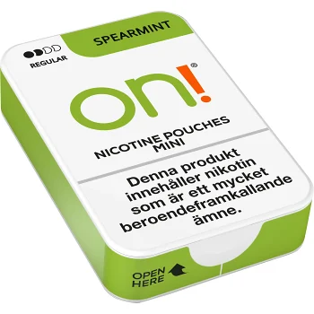 on! Nikotinpåse Spearmint 5-p.