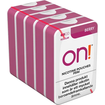 on! Nikotinpåse Berry 5-p.