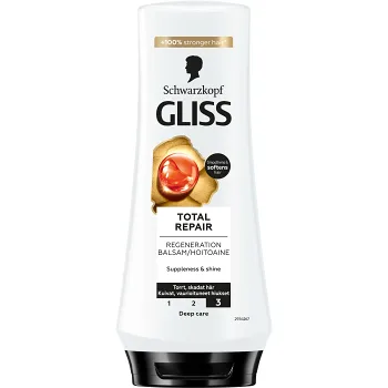 Balsam Total Repair 200ml Gliss Schwarzkopf.