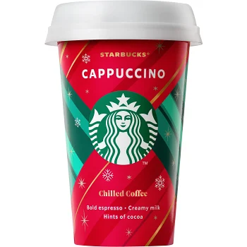 Iskaffe Cappuccino 220ml Starbucks®.