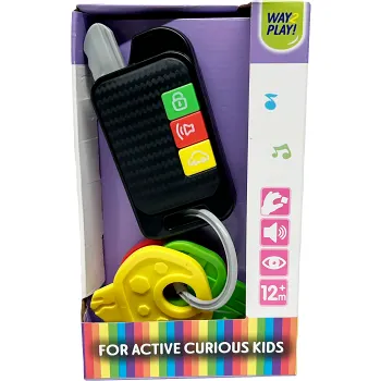 Leksaksnycklar ljus och ljudeffekter.