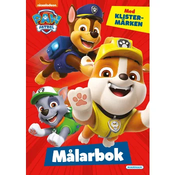 Målarbok paw patrol.