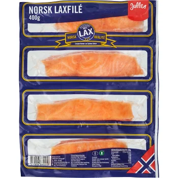Laxfile Norsk 400g Julles.