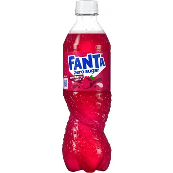 Läsk Fanta Zero Hallon ÅP 50cl.