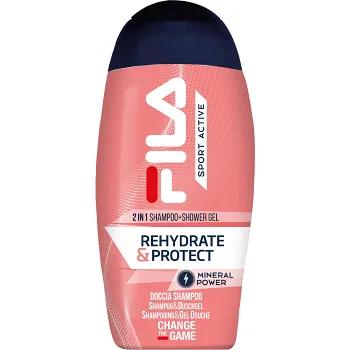 2in1 Schampo&amp;Duschgel Rehydrate&amp;Protect 250ml FILA.