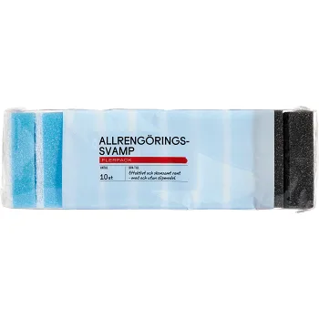 Allrengöringssvamp 10-p ICA.