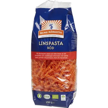Linspasta Röd Eko 250g KRAV Kung Markatta.