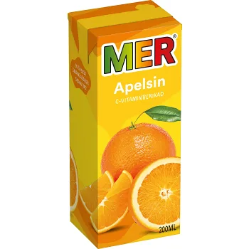 Fruktdryck Apelsin 20cl Mer.