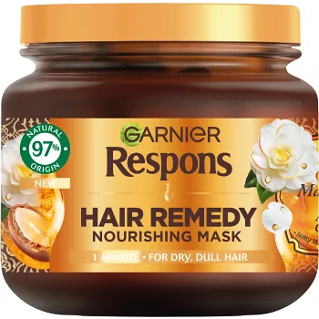Inpackning Marvellous Oils Hair Remedy 340ml Respons.