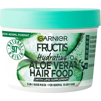 Inpackning Hair Food Aloe Vera 400ml Fructis.