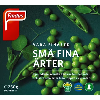 Ärter Fryst 250g Findus.