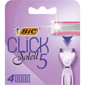 Rakblad Click 5 Bic 4st.