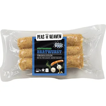 Bratwurst vegan perfect 210g Peas of Heaven.