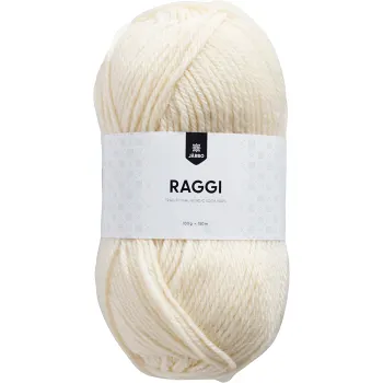 Garn Raggi Natur 100g Järbo.