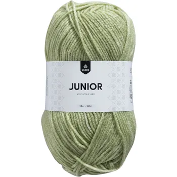 Garn Junior Ljusgrön Denim 50g Järbo.