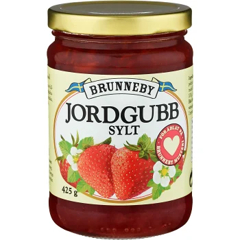 Jordgubbsylt 425g Brunneby.
