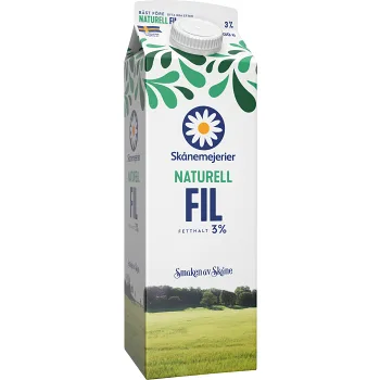 Filmjölk 3% 1l Skånemejerier.