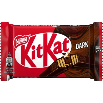 Mörk Choklad Kitkat 4-finger da 41.5g Nestle.