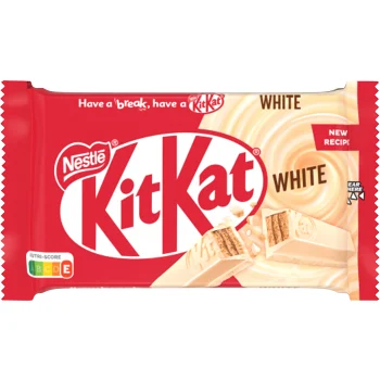 Vit Choklad Kitkat 4-finger 41.5g Nestle.