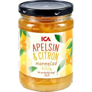 Marmelad Apelsin &amp; citron 400g ICA.