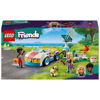 LEGO Friends Elbil och laddstation 42609.