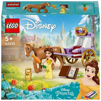 LEGO Disney Belles sagovagn med häst 43233.