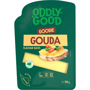 Pålägg Veggie slices Gouda 200g Oddlygood®.