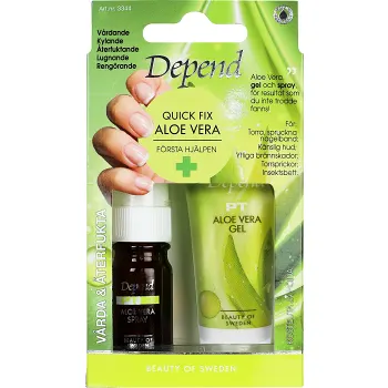 Qick Fix Aloe Vera 1-p Depend.