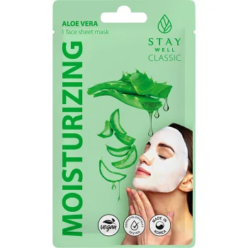 Ansiktsmask Classic Aloe Vera Mask 1-p Stay Well.