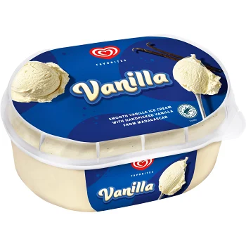 Glass Favorites Vanilla 900ml GB Glace.