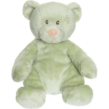 Mjukis Babynalle 23cm grön Teddykompaniet.