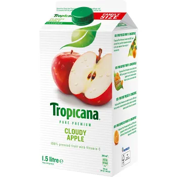 Juice Äpple 1,5l Tropicana.