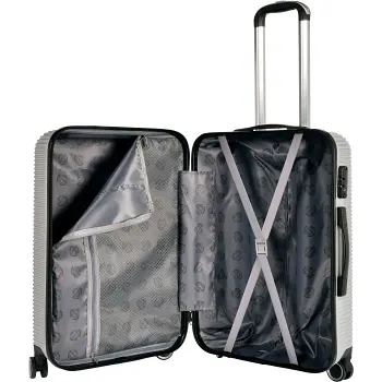 Resväska Rakel Silver 75cm.