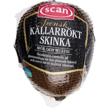Skinka Källarrökt ca 3kg Scan.