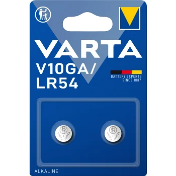 Batteri Alkaline Special V10GA/LR54 2p.