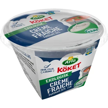 Crème fraiche 32% Ekologisk 2dl KRAV Arla Köket®.