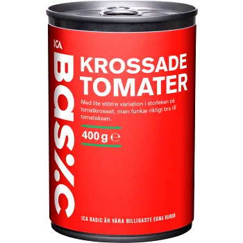 Krossade Tomater 400g ICA Basic.