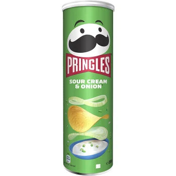 Chips Sourcream &amp; onion 200g Pringles.