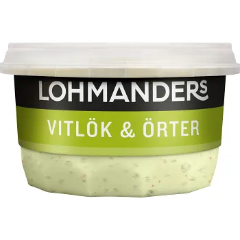 Sås Vitlök och Örter 230ml Lohmanders.